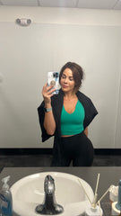 Cassey Notch Cropped Tee