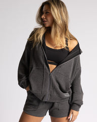 Comfort Knit Zip Up
