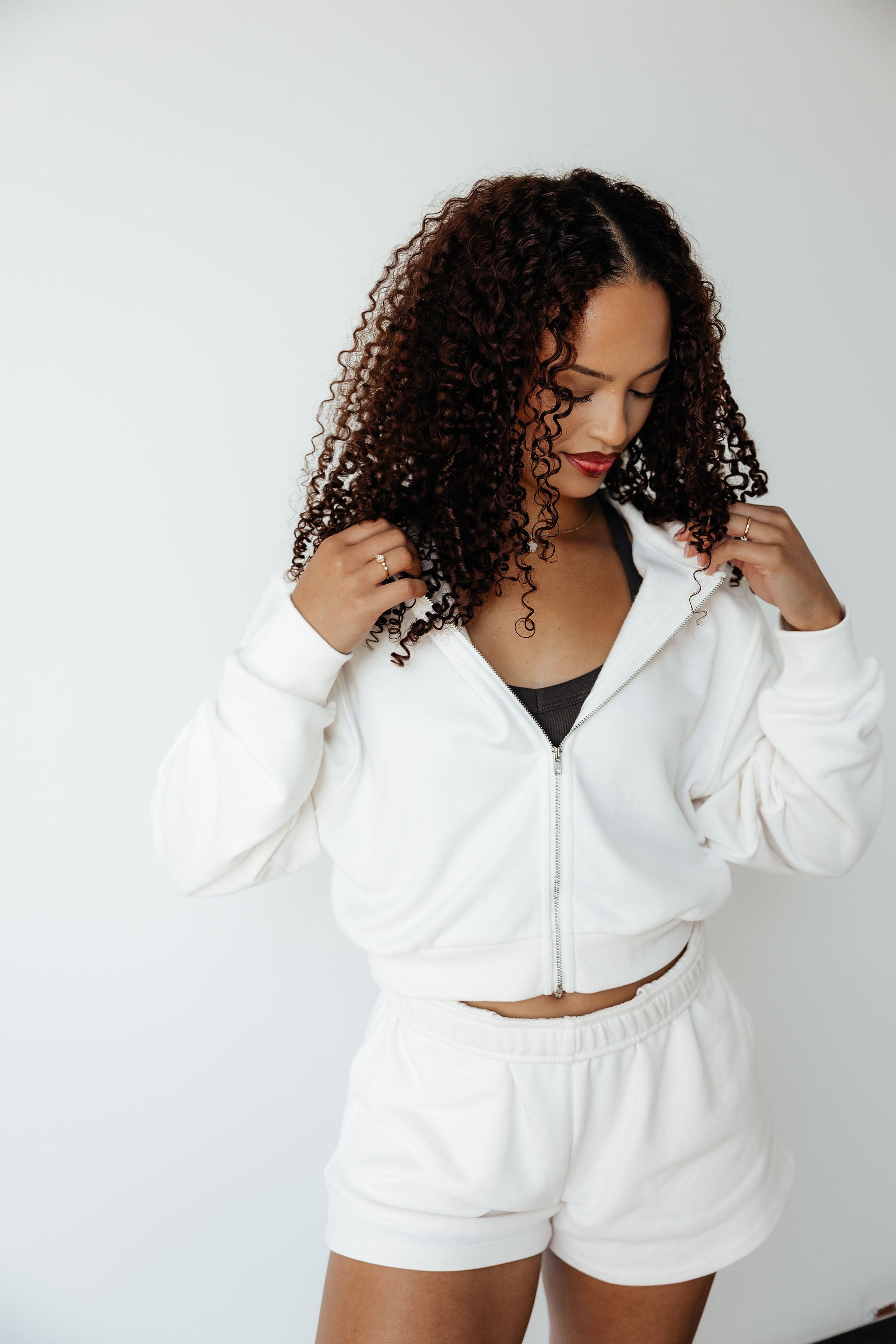 TerrySoft Cropped Zip Up – Ptula