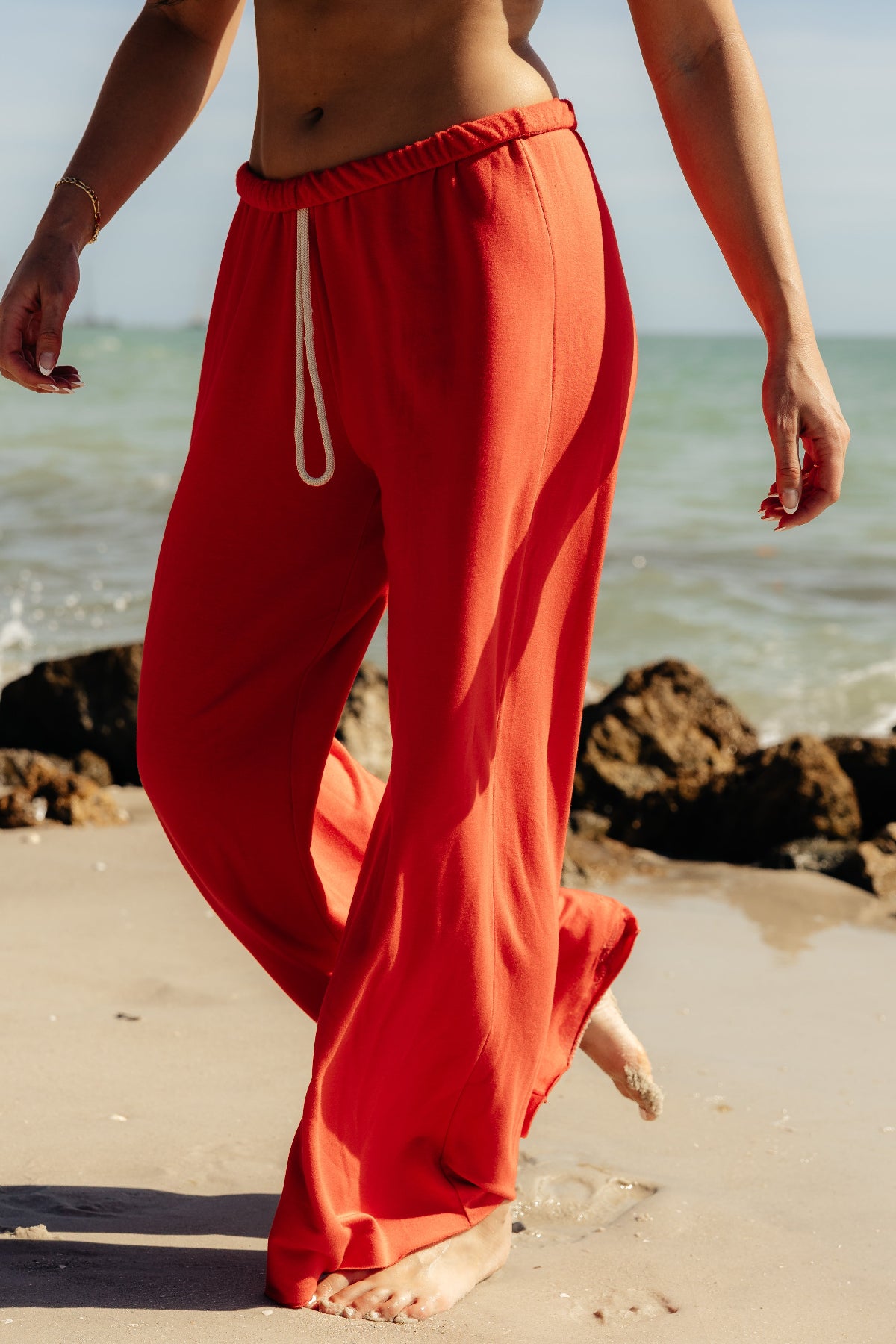 Weekend Fleece Oversized Wide Leg Pant – Ptula