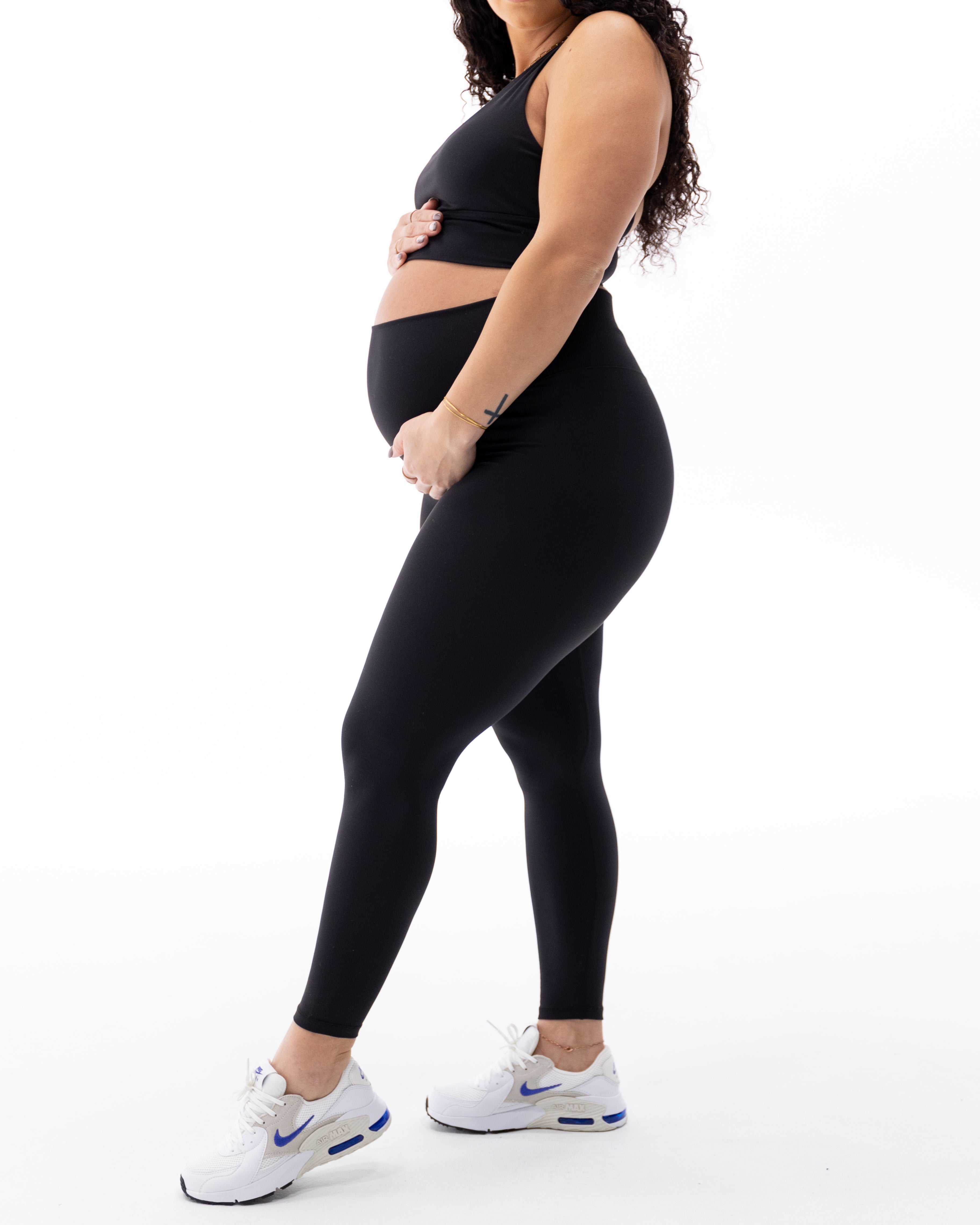 Maternity 2 Pack Black Jersey Leggings | New Look