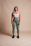 The Yvette Legging : 23" - Moss